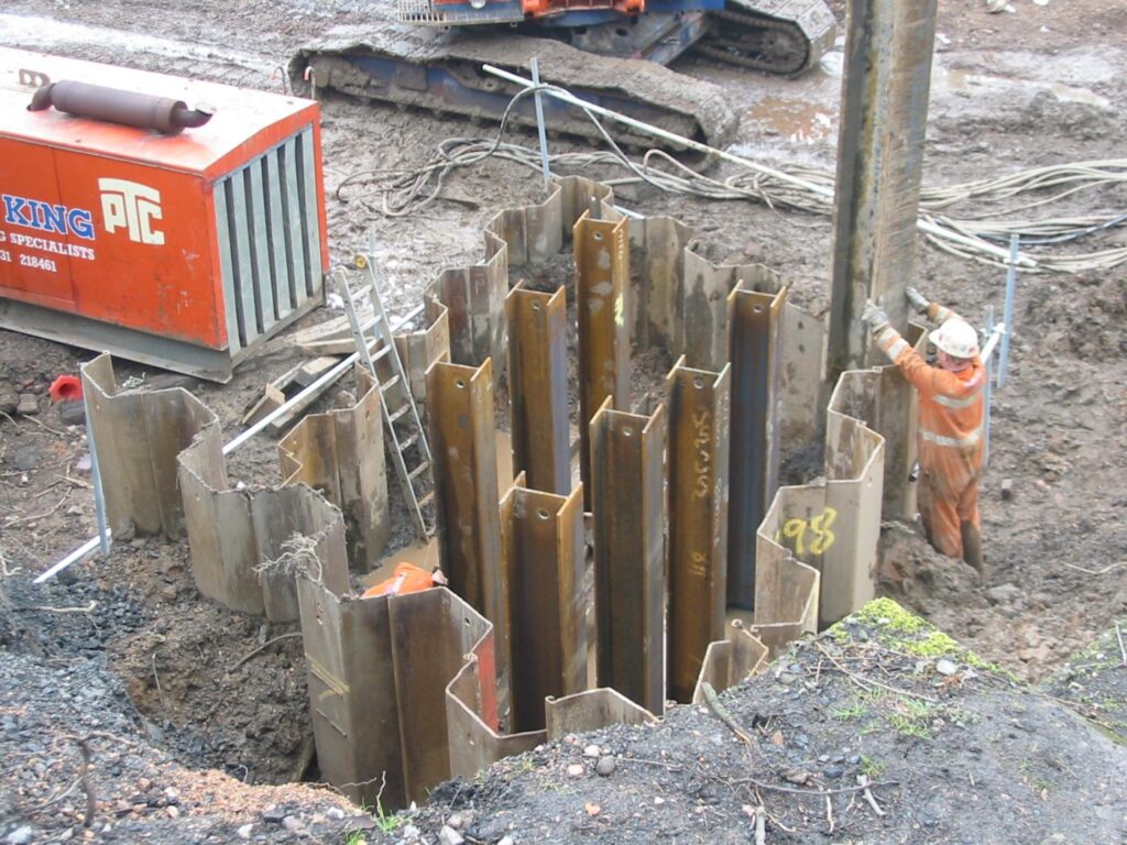 Pressed Steel Pilings in Siler City, NC